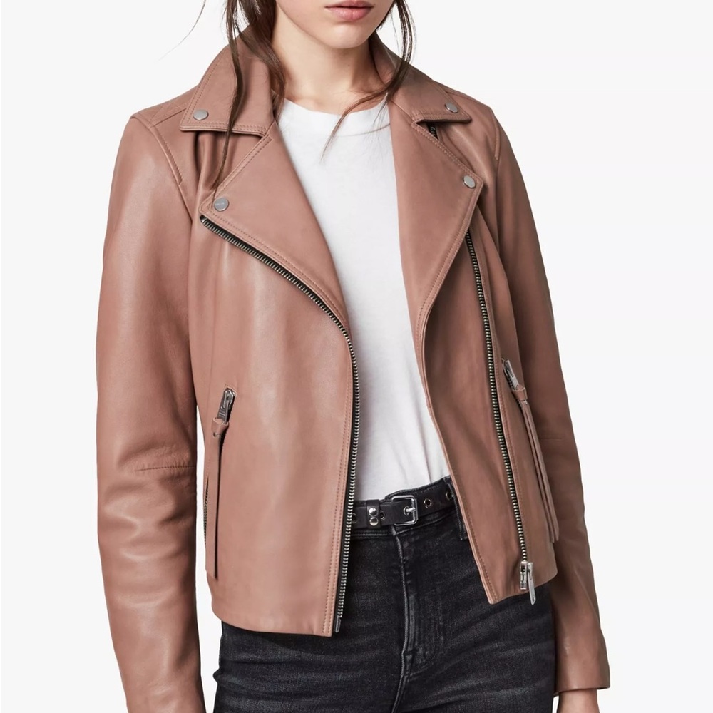 NWOT All Saints leather jacket